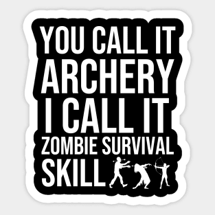 Archery Skill Sticker